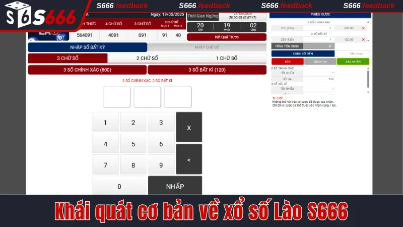 Khái quát cơ bản về xổ số Lào S666