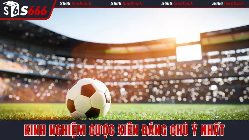 Kinh nghiệm cược xiên đáng chú ý nhất