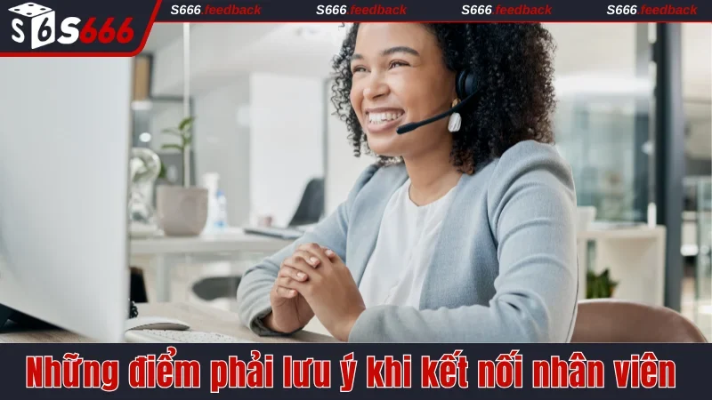 Những điểm phải lưu ý khi kết nối nhân viên 