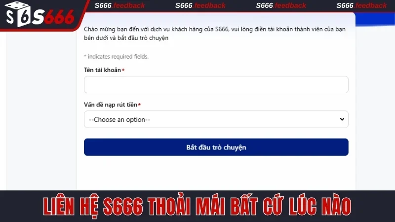 Thoải mái kết nối cùng S666 giải đáp mọi vấn đề