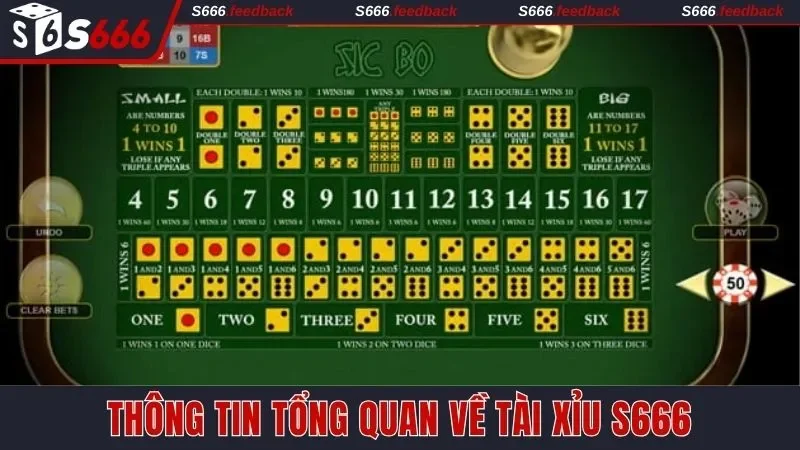 Thông tin chung về Tài Xỉu S666