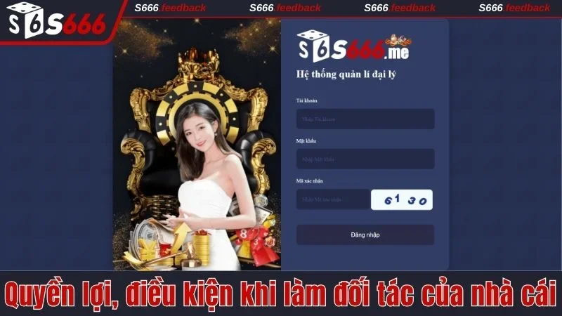 Quyền lợi và điều kiện khi trở thành đối tác của nhà cái 